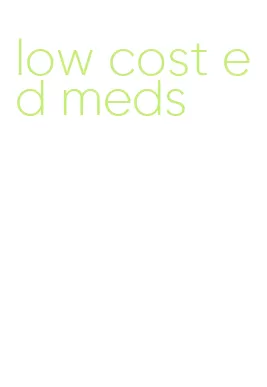 low cost ed meds