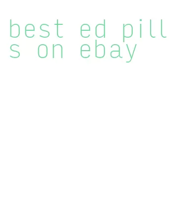 best ed pills on ebay