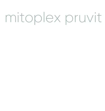 mitoplex pruvit