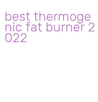 best thermogenic fat burner 2022