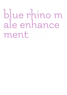 blue rhino male enhancement