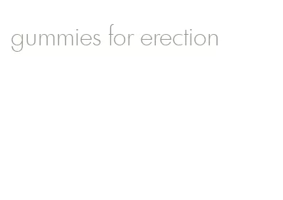 gummies for erection