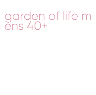 garden of life mens 40+