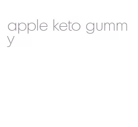 apple keto gummy