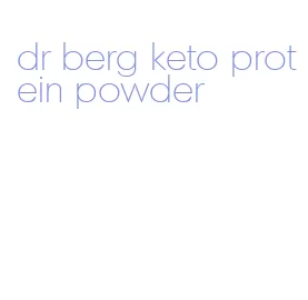 dr berg keto protein powder