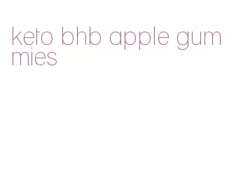 keto bhb apple gummies