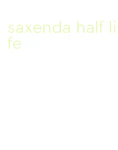 saxenda half life
