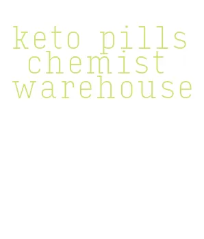 keto pills chemist warehouse