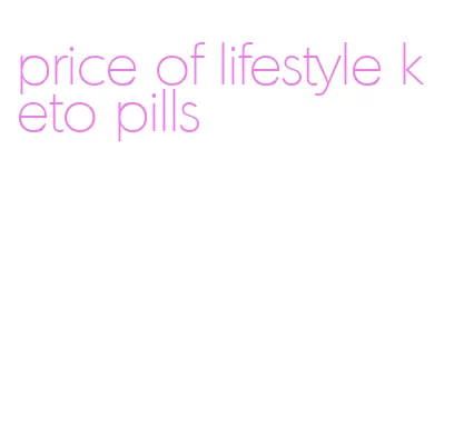 price of lifestyle keto pills