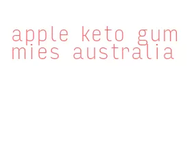 apple keto gummies australia