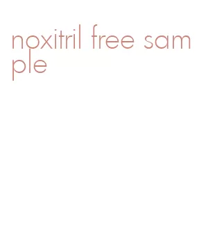 noxitril free sample