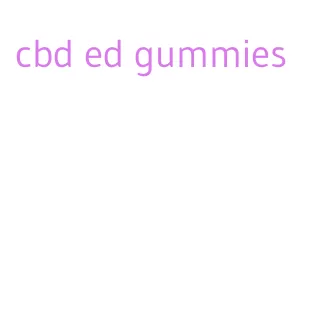 cbd ed gummies