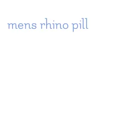 mens rhino pill