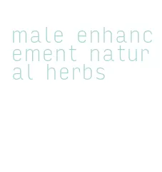 male enhancement natural herbs