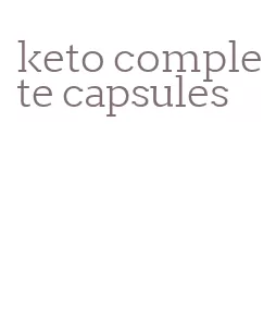 keto complete capsules