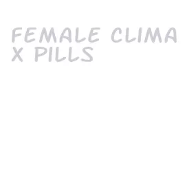 female climax pills