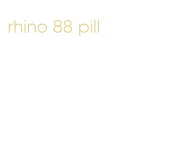 rhino 88 pill