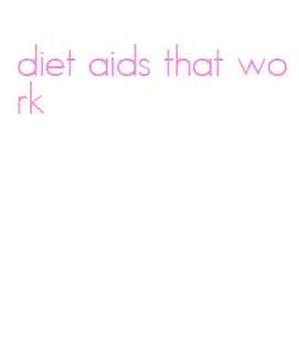 diet aids that work