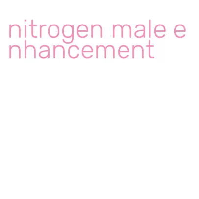 nitrogen male enhancement