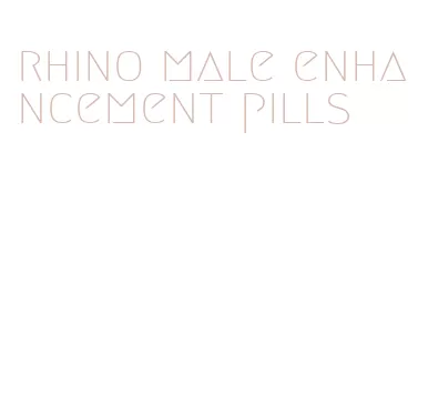 rhino male enhancement pills