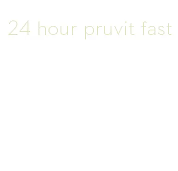 24 hour pruvit fast