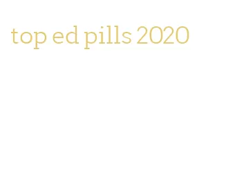 top ed pills 2020