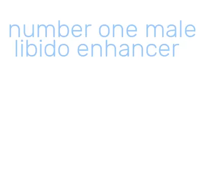 number one male libido enhancer