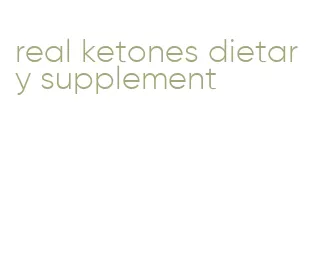 real ketones dietary supplement