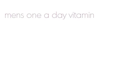 mens one a day vitamin