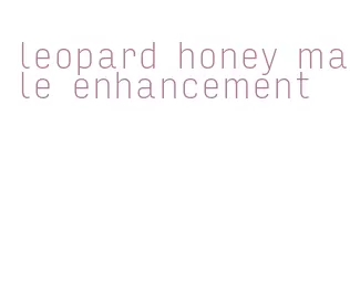 leopard honey male enhancement