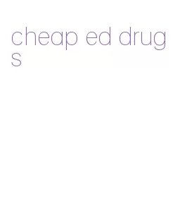 cheap ed drugs