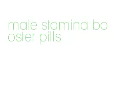 male stamina booster pills