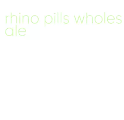 rhino pills wholesale