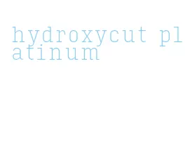 hydroxycut platinum