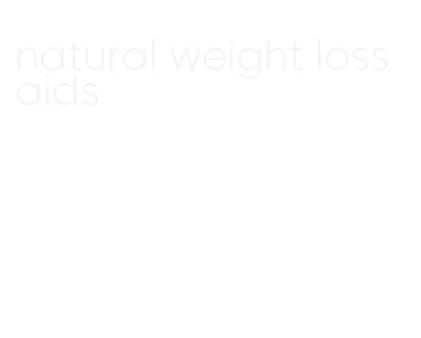 natural weight loss aids