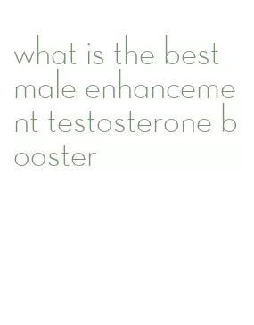 what is the best male enhancement testosterone booster