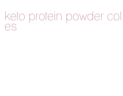 keto protein powder coles