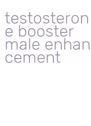 testosterone booster male enhancement