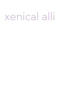 xenical alli