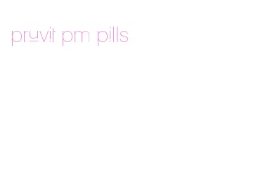 pruvit pm pills