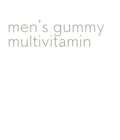 men's gummy multivitamin