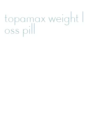 topamax weight loss pill