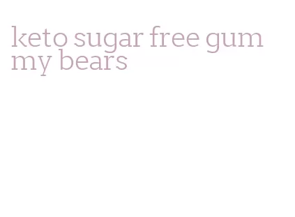 keto sugar free gummy bears