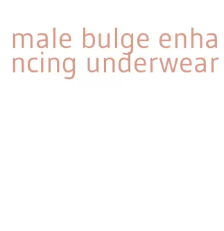 male bulge enhancing underwear