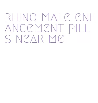 rhino male enhancement pills near me