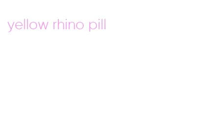 yellow rhino pill