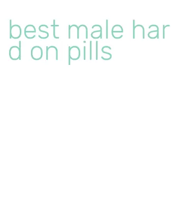 best male hard on pills