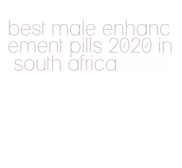 best male enhancement pills 2020 in south africa