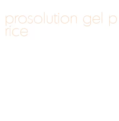 prosolution gel price