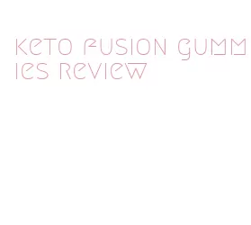 keto fusion gummies review